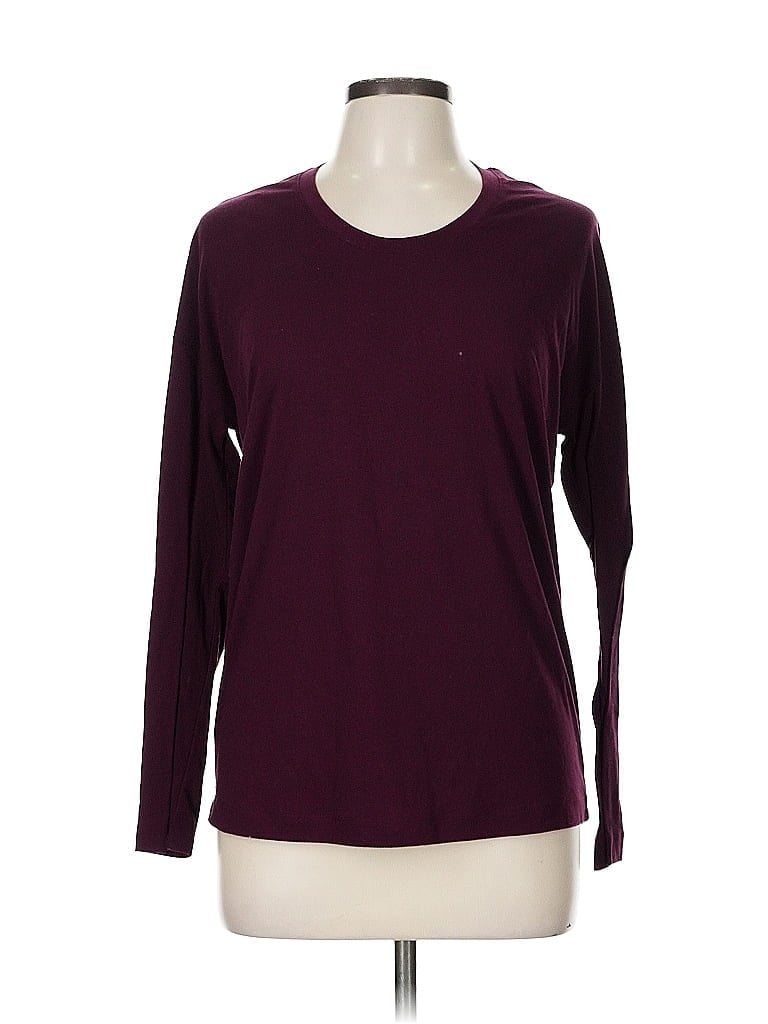 Onzie Burgundy Purple Long Sleeve T-Shirt One size - photo 1