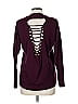 Onzie Burgundy Purple Long Sleeve T-Shirt One size - photo 2