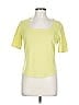 White + Warren 100% Cashmere Yellow Cashmere Pullover Sweater Size L - photo 1
