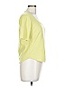 White + Warren 100% Cashmere Yellow Cashmere Pullover Sweater Size L - photo 4