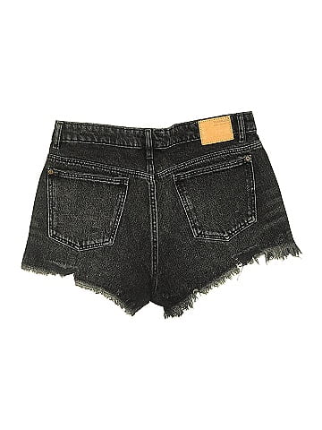 Zara TRF Denim Shorts (view 2)