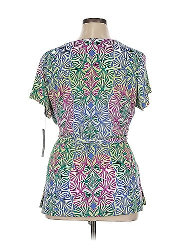 Dana Buchman Short Sleeve Blouse (view 2)