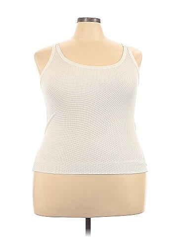 Zara W&B Collection Sleeveless T-Shirt (view 1)