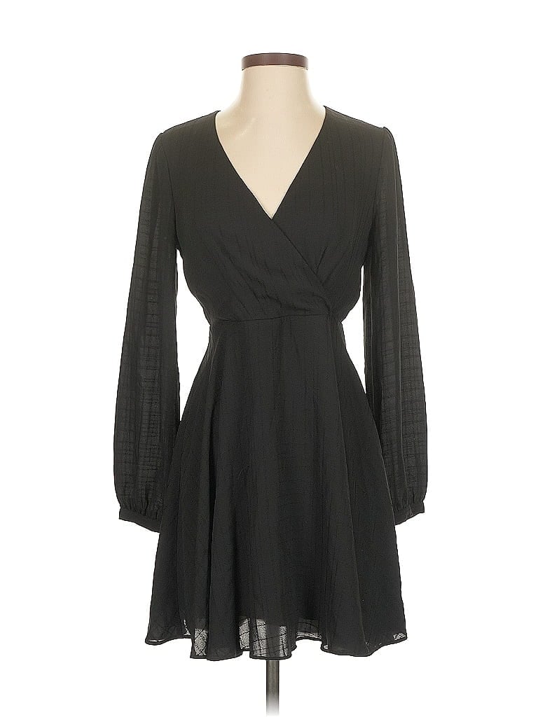 Pre-owned Express Casual Dress In Gray