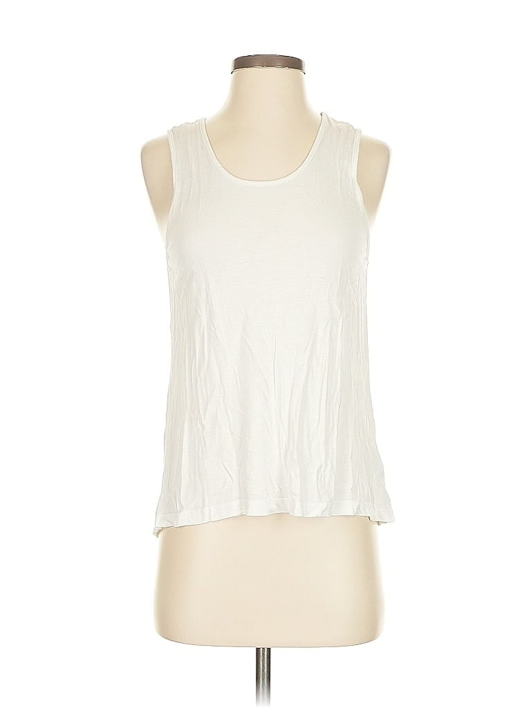 Pre-owned Sam Edelman Sleeveless T-shirt In White