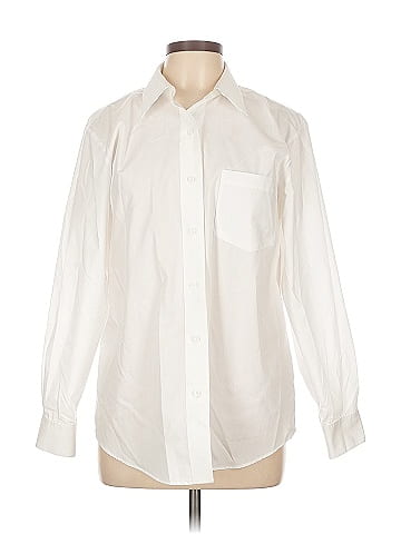 Foxcroft Long Sleeve Button-Down Shirt (view 1)