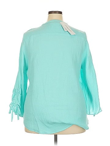 Foxcroft 3/4 Sleeve Blouse (view 2)