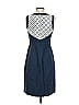 Ann Taylor Factory Solid Blue Cocktail Dress Size 2 - photo 2