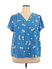 Hilary Radley Short Sleeve Blouse