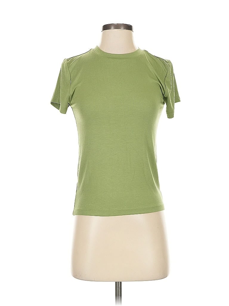 Pre-owned Ann Taylor Loft Active T-shirt In Green
