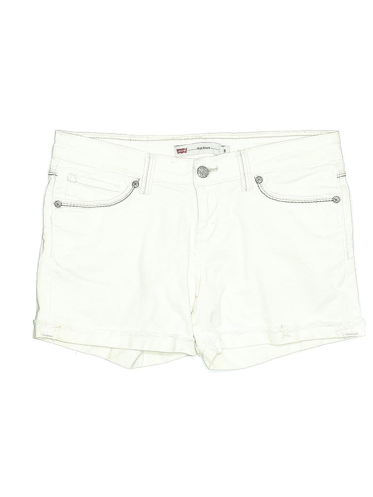Pre-owned Levi's Shorts In White