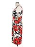 David Meister Print Red Cocktail Dress Size 10 - photo 5