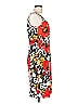 David Meister Print Red Cocktail Dress Size 10 - photo 4