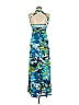 Bisou Bisou Tropical Blue Casual Dress Size 6 - photo 2
