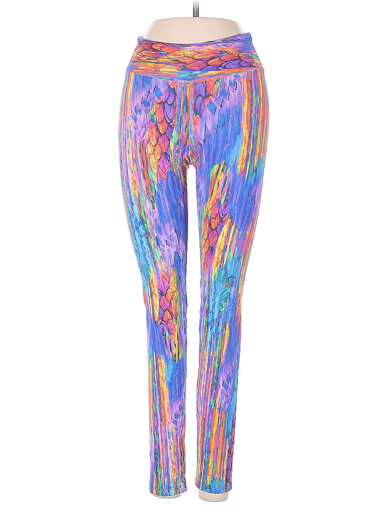 Pre-owned Assorted Brands Active Pants In Blue