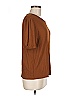 Ann Taylor LOFT Outlet Brown Short Sleeve T-Shirt Size M - photo 4