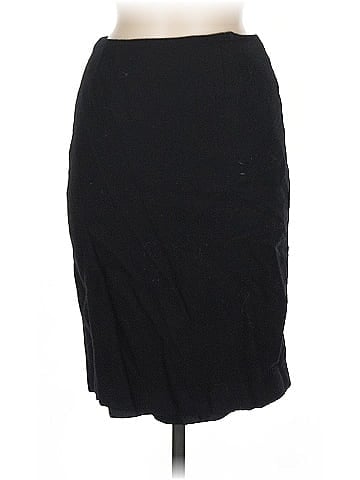 Linda Allard Ellen Tracy Wool Skirt (view 1)