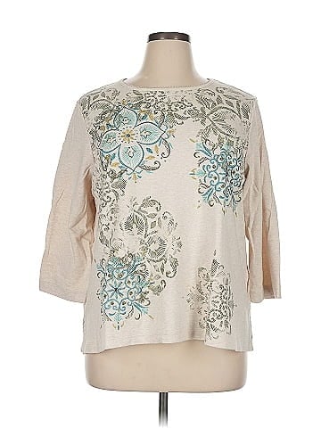 Alfred Dunner 3/4 Sleeve Blouse (view 1)