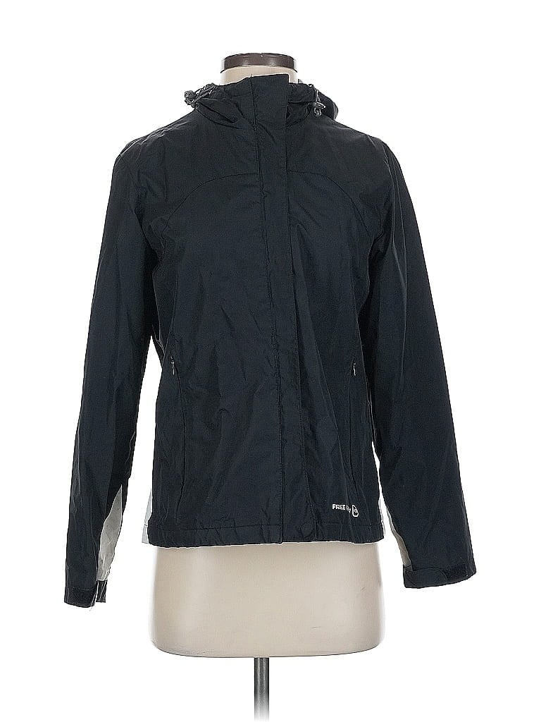 Pre-owned Free Country Raincoat In Blue