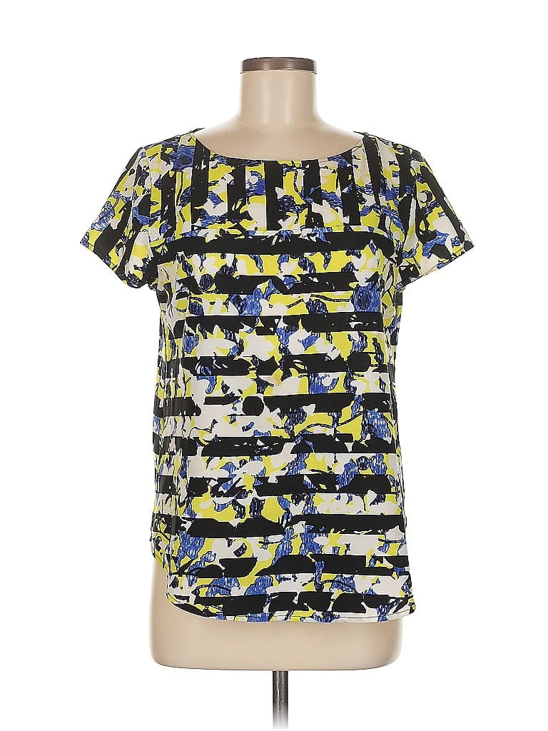 Pre-owned Peter Pilotto For Target Short Sleeve Blouse In Yellow