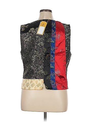 Chico's Design Vibrant Patchwork Vest (view 2)
