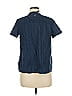 Mountain Hardwear 100% Organic Cotton Blue Short Sleeve Blouse Size M - photo 2