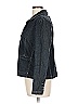 Contrast Gray Classic Blue Denim Buttoned Jacket Size L - photo 5