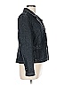 Contrast Gray Classic Blue Denim Buttoned Jacket Size L - photo 4