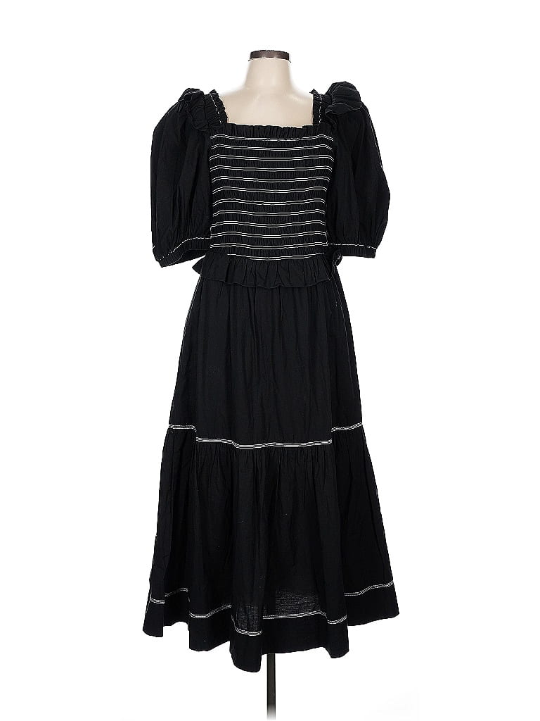 Sea New York 100% Cotton Black Casual Dress Size L - photo 1