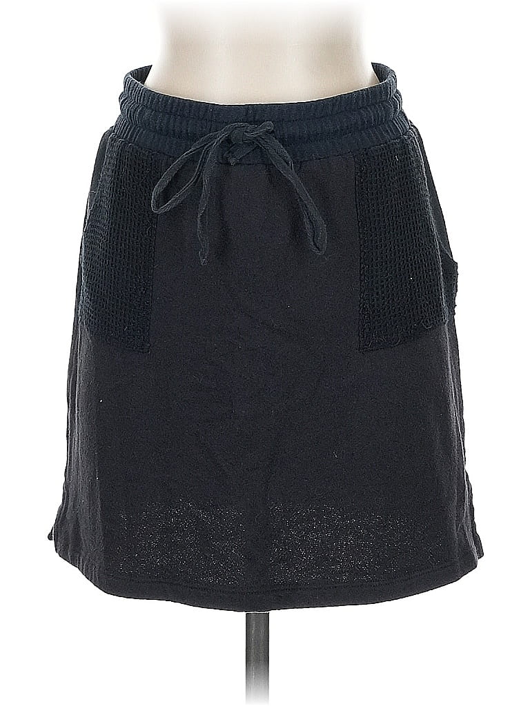 Pre-owned Halogen Casual Skirt In Black
