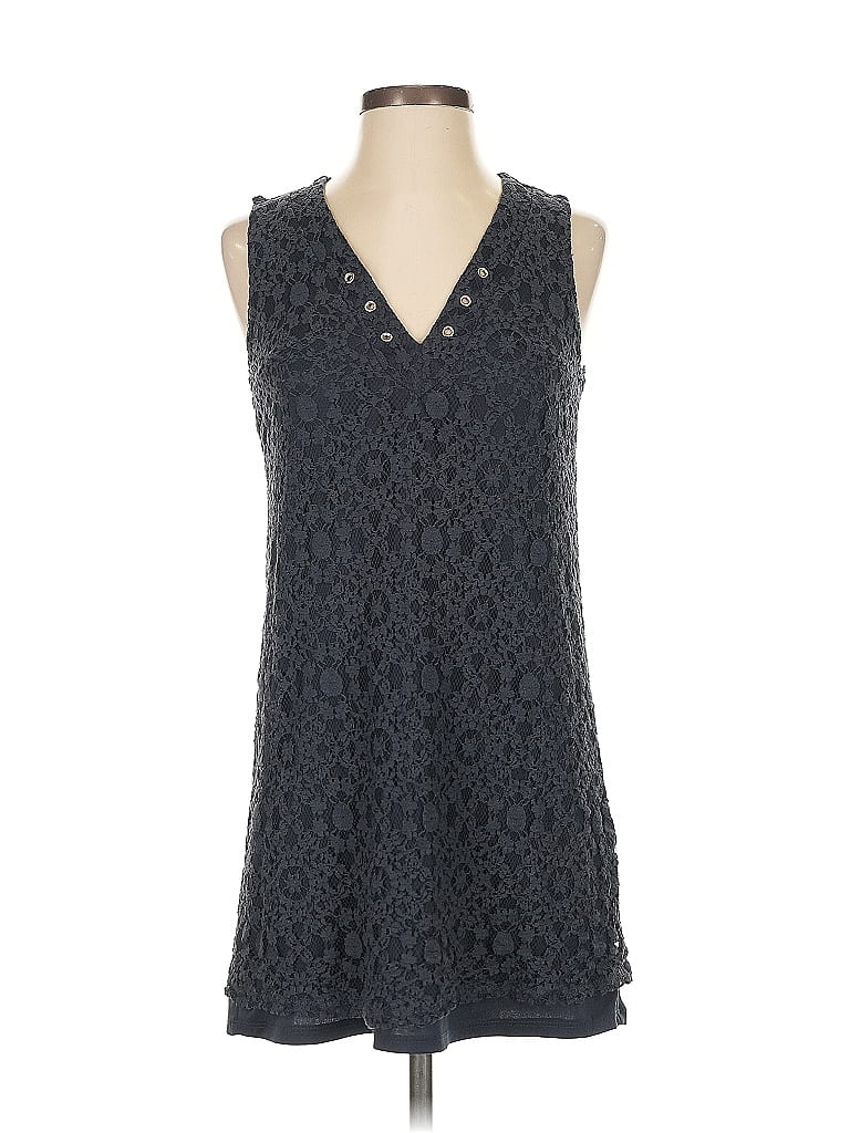 Pre-owned Monteau Casual Dress In Gray