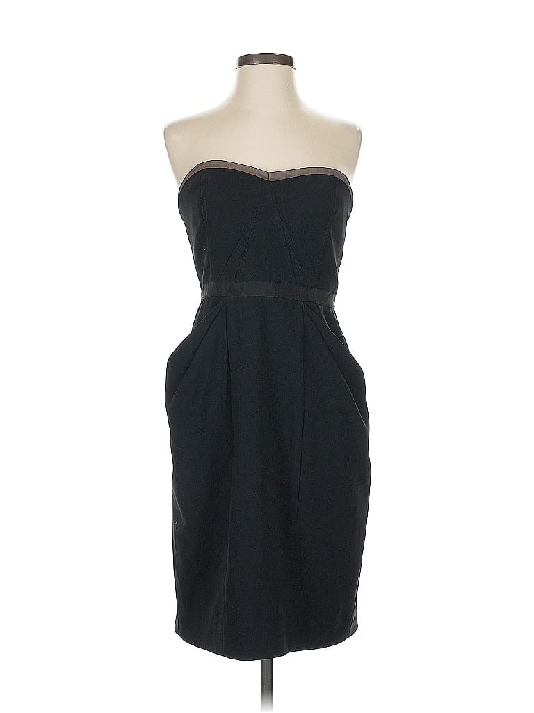 Pre-owned Bcbgmaxazria Cocktail Dress In Black
