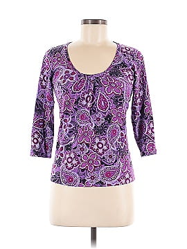 August Silk 3/4 Sleeve Top