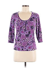 August Silk 3/4 Sleeve Top