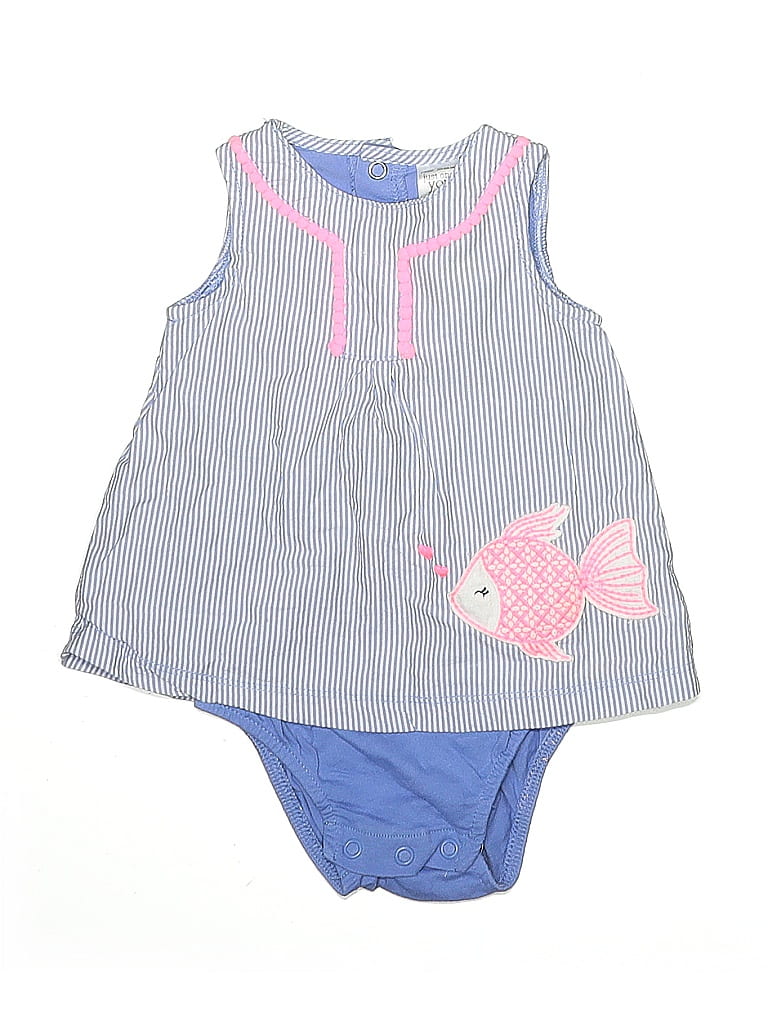 Just One You Made by Carter's 100% Cotton Blue Dress 3-6 MO / 6 MO - photo 1