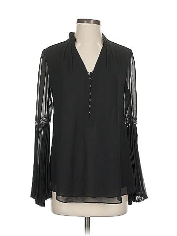 White House Black Market Long Sleeve Blouse (view 1)