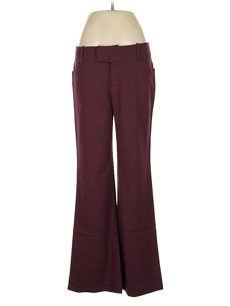 Pre-owned Mossimo Dress Pants In Burgundy