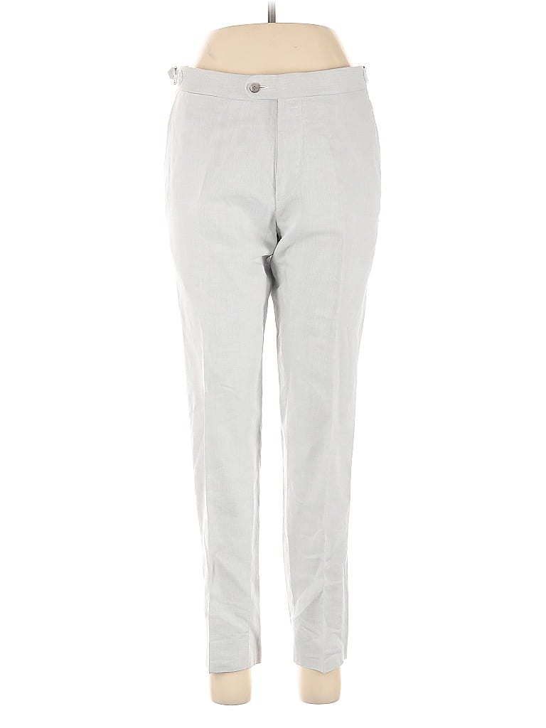 Click to view more detailed imagery on our partner's website Pre-owned Suit Supply Linen Pants In Gray