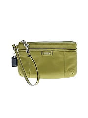 Coach Leather Wristlet