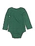 Hanna Andersson 100% Organic Cotton Green Long Sleeve Onesie Size 18-24 mo - photo 2
