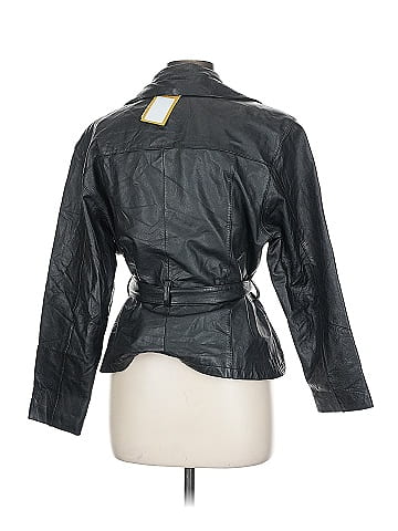 Wilsons Leather Classic Black Leather Jacket (view 2)