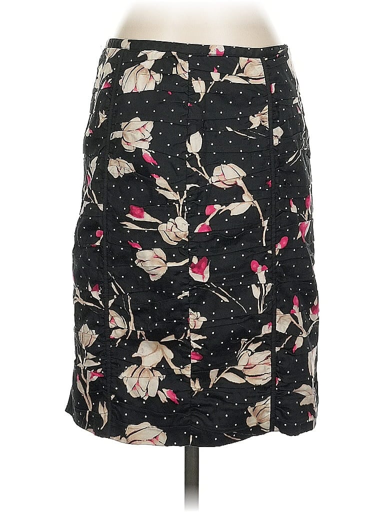Pre-owned White House Black Market Casual Skirt In Black