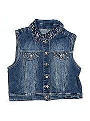Justice Denim Vest