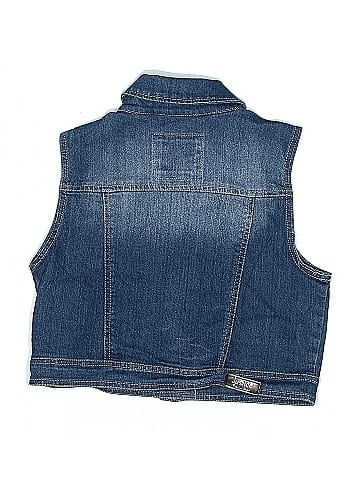 Justice Denim Vest (view 2)