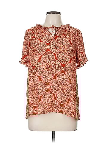 Liz Claiborne Short Sleeve Blouse (view 1)