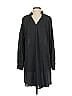 Unbranded 100% Polyester Gray Black Casual Dress Size S - photo 1