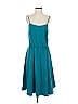 J.Crew Collection Solid Teal Casual Dress Size 4 - photo 1