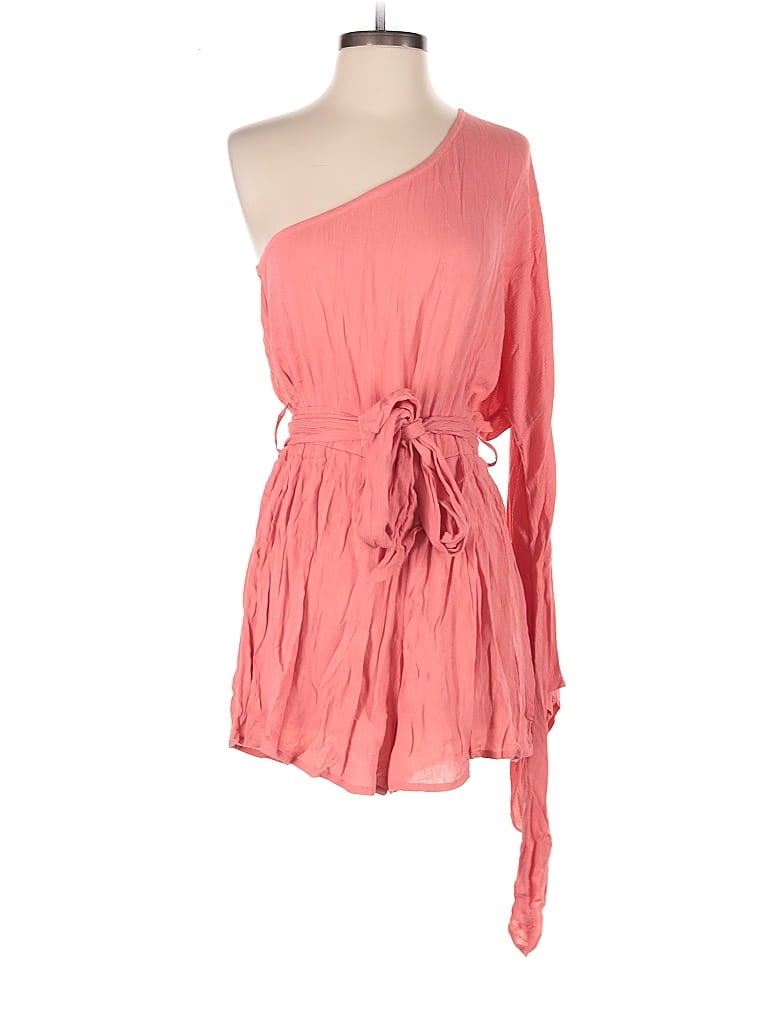 Pre-owned Asos Design Romper In Pink