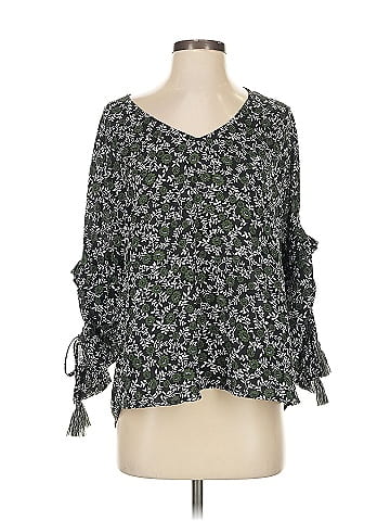 Mystree 3/4 Sleeve Blouse (view 1)
