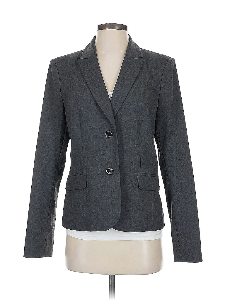 Calvin Klein Blazer Jacket In Gray